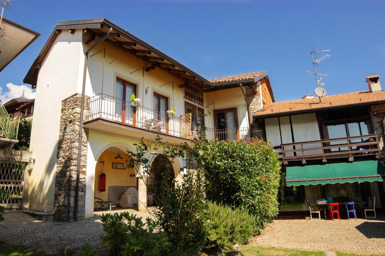 Hotel Casa Patrone Nebbiuno Exterior foto